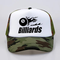 2020 Summer Brand Billiards Men trucker cap Snooker Lovers Baseball cap Fashion Brand Dad hat Unisex snapback hats bone